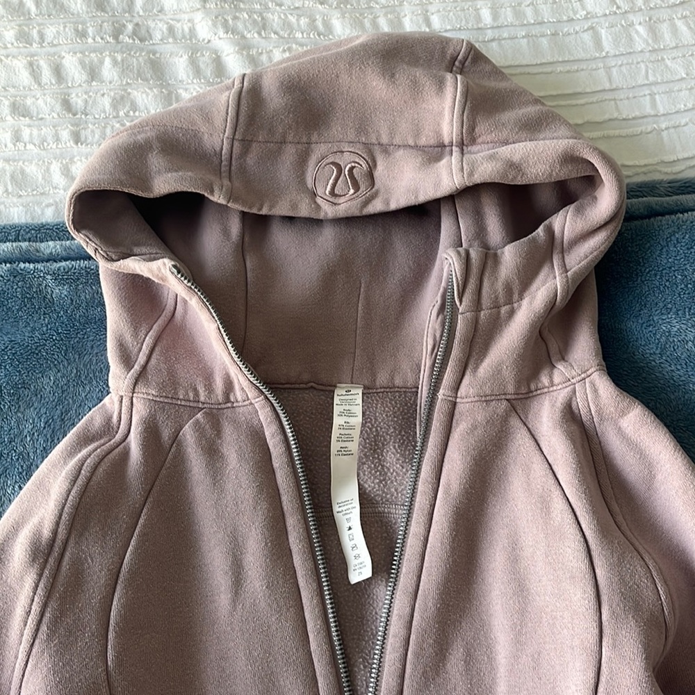 Lululemon full zip scuba hoodie